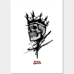 Skull of the king Posters and Art